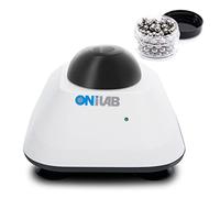 ONiLAB Mini Vortex Mixer avec fonction tactile, mélange en laboratoire, mélange de vernis à ongles, de colles pour cils et de peintures acryliques，120pcs 7/32in Balls Mixing,Noir