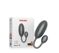 Oeuf Vibrant Connecté Bluetooth Tokyo noir 7,5 x 3,2 cm Couple - ONINDER