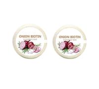 Onion Biotin Shampoo Bar - 60g Oignon Romarins Shampooing Savon, Nourrissants Purifiants Oignon Biotine Shampooings Savon, Pour Adultes Hommes Femmes Adolescents, 2 Pièces