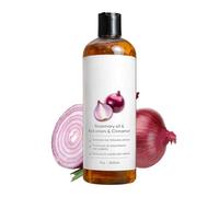 Onion Rosemary Shampoo, 200ML Shampoing Biotine Oignon Rouge Romarin, Shampoings Naturels L'huile Oignon Romarin Pour Pousse Des Cheveux, Hydratant Nourrissant Shampoings Biotine Pousse Des Cheveux