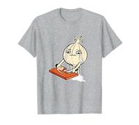 Onion Tears Cook Ou Chef T-Shirt, Homme, Gris Chiné, 3XL