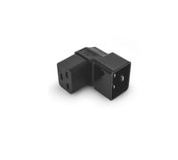 oniroview Adaptateur d'alimentation Tripolaire Angle IEC320 Prise C19 Mâle C20