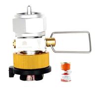 OnIUeZky Adaptateur de Recharge de Cartouche à gaz Camping Saver Gas Convertisseur Coltor Shifter Valve extérieure pour la Bouteille de buse Butane Cartouche à gaz 3PCS.