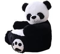OnIUeZky Sofa pour Enfants Adorable Dessin animé Panda Panda Bassin Bassin 20x20x18 Pouces en Forme de Jeu en Forme de Jeu pour bébé Relaxant, Lecture Meubles Chambre à Coucher Style décoration ..