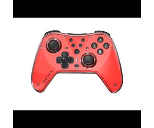 Oniverse Astralite ONICTR2GAM-SWI-MARSU: Manette Bluetooth Rouge pour Switch/PC/Mobile, Batterie 550mAh, Gyroscope, Portée 10m + Jeu Marsupilami