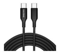 Oniverse Câble de charge tressé USB-C vers USB-C - 3 mètres - Noir (Multiplateforme)