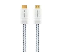 Oniverse câble HDMI 2.1-8k - Haute vitesse - 3m - Nylon tressé - Vitesse de transmission 48 Gbit/s - Compatible avec PS4, PS5, Switch 2, PC, TV