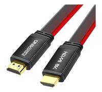 Oniverse Câble HDMI LED 8K - Rouge (Multiplateforme)