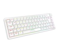 Oniverse Clavier Gamer Maegnus – magnétique filaire 65% AZERTY 8000 Hz RVB – Luxion White