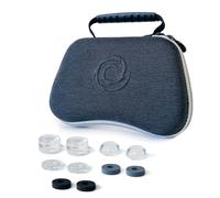 Oniverse Etui de Protection Universel Manette PS5 PS4 Xbox One SeriesX|S avec Kit Réhausseurs de Joystick et Anneaux de précision, Antichoc, Intérieur Velour Anti Rayure, Compartiment Accessoires