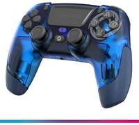 Oniverse Manette sans fil Revolt Blue PS4/PS3 – Hall Effect/gyroscope 6 axes/batterie rechargeable