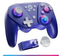 Manette sans fil Oniverse Foenix Violet pour Nintendo Switch™ 2 Nintendo Switch™ Nintendo Switch™ modèle OLED Nintendo Switch™ Lite Game Cube™ Nintendo Wii® Nintendo Wii U et PC