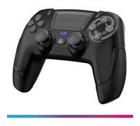 Oniverse Manette sans fil Revolt Noire pour PS4, PS3, PC, Mobile, Joysticks Hall Effect, Sortie casque, Gyroscope 6 axes, Batterie 1000mAh