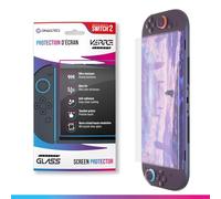 Oniverse Verre trempé pour Switch 2 - Protection écran verre trempé 9H, Ultra-Fin, Résistant aux traces et à la transpiration, compatible avec Nintendo Switch 2 - Kit de Nettoyage Inclus