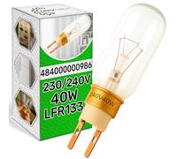 ONIX TECH Ampoule Frigo LFR133 40W 230/240V avec le Code Original 484000000986 pour Whirlpool