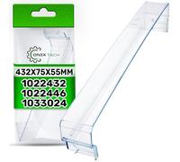 ONIX TECH Balconnet Frigo 432 х 75 x 55 mm avec le Code Original 1022432 1022446 1033024 pour Amica - Garantie de 5 Ans