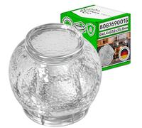 ONIX TECH Cache en Verre Ø 41,4 mm pour Ampoule Four avec Code D’Origine 8087690015 546882 pour AEG pour Electrolux pour Juno pour Teka - Garantie de 5 Ans - Made in Germany