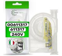 ONIX TECH Débitmètre d'eau pour Lave Vaisselle avec Code Original 00611317 611317 pour Bosch pour Siemens - Made in Italy - Garantie de 5 Ans