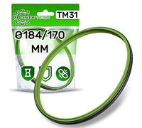 ONIX TECH Joint Couvercle pour Thermomix TM31 Diamètre Ø 184/170 mm pour Vorwerk Robot Cuisine - Garantie de 5 Ans
