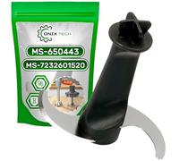 ONIX TECH Lame de Bol de Mixeur Plongeant avec Code Original MS-650443 pour Moulinex pour Tefal - Garantie de 5 Ans