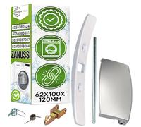 ONIX TECH Poignee pour Hublot Lave Linge Complète avec Pièces de Montage avec le Code Original 405508555/1 4055085551 pour AEG pour Electrolux pour Zanussi Machine a Laver - Garantie de 5 Ans