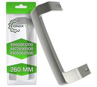 ONIX TECH Poignée Réfrigérateur 260 mm avec Code Original 4900061200 4872690500 4900060500 pour Beko pour Arcelik - Garantie de 5 Ans