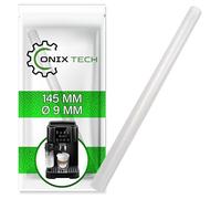 ONIX TECH Tuyau Lait D'aspiration du Lait pour Machine à Café 145 mm Ø 9 mm avec Code Original 5332234800 pour DeLonghi - Garantie de 5 Ans