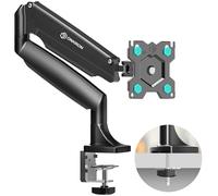 Bras Articulé pour Ecran PC 13-32, Support Ecran PC 1 Ecran jusqu'à 9 kg - Max VESA 100x100 / Inclination -90°/+45°, G100-B Noir