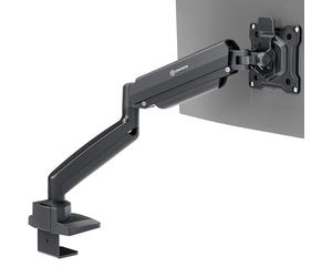 ONKRON Bras Ecran PC de 13-32 Pouces Poids de 10 kg, Support Ecran PC Bureau Ressort à Gaz VESA 75x75 & VESA 100x100, Bras d'Écran Articulé, Pied Écran Ordinateur, Monitor Arm Noir G80-B