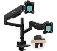 ONKRON Fixation Double Écran 13-32" Table 15 kg (x2) VESA 100x100 G140-B Noir