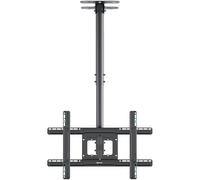 N2L BLK Support TV de Plafond pour écran de 32 à 80 Pouces Noir noir G