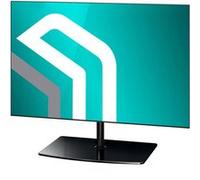 Pied TV Universel 32-75, jusqu'à 40 kg - Tele Portable Sur Pied VESA 100x100 - 400x400 / Hauteur Réglable, 360° PT3 Noir