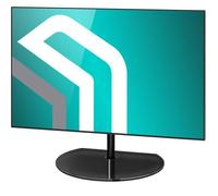 Pied TV Universel 32-65, jusqu'à 35 kg - TV Portable Max VESA 100x100 - 400x400 / Hauteur Réglable, Tournant 360° PT2 Noir