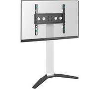 ONKRON Pied TV Universel pour Ecran 26-65 Pouces, Support TV jusqu'à 35 kg, VESA 100x100/400x400, Réglable TS1140-B Blanc Blanc G