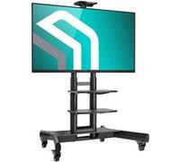 ONKRON TS1552 Support TV sur pied à roulettes pour des téléviseurs de 32 à 65 Pouces Noir