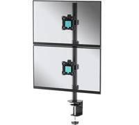ONKRON Support Double Ecran PC 13"-34", 2x8 kg, Max VESA 100x100, D208E-B