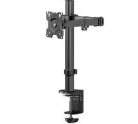 ONKRON Support Écran PC 13-34 Pouces, Bras Articulé, VESA 75x75-100x100, Rotatif et Inclinable, Charge 8 kg, D121E-B Noir