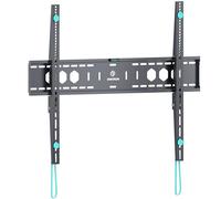 ONKRON Support Mural TV Fixe 60-110 Pouces Téléviseur Jusqu’à 120 kg, Accroche Television Murale VESA 200x200-900x600, Fixation Television Murale, Support TV Universel Ultra Fin Noir UF12-B