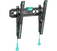 ONKRON Support Mural TV Inclinable pour 32-70 Pouces Téléviseur, Fixation Tele Murale Poids de 60 kg, Accroche Television Murale VESA 75x75 - VESA 400x400 mm, Support TV Mural Universel Noir TM5-B