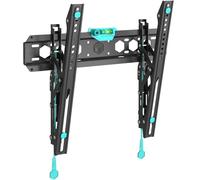 ONKRON Support Mural TV Inclinable pour 32-70 Pouces Téléviseur, Fixation Tele Murale Poids de 60 kg, Accroche Television Murale VESA 75x75 - VESA 400x400 mm, Support TV Mural Universel Noir TM5-B