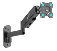 ONKRON Support Mural Ecran PC 13-34, TV jusqu'à 8 kg - Bras Articulé Max VESA 100x100 / Inclinaison -90°/+45° Tournant 180° Pivotant 360° G150-B Noir Noir G
