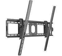 ONKRON Support Mural TV pour TV 55-100 pouces, Inclinable, poids jusqu'à 75 kg, VESA 75x75 - 800x600 mm, Noir UT4-B