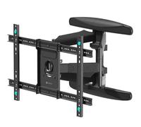 ONKRON Support Mural TV Orientable pour 40-75 Pouces, Fixation Murale TV Poids de 45,5 kg, Bras Télé VESA 200x100-600x400, Accroche Television Mural, Support Tele Pivotant Inclinable Noir M6L-B