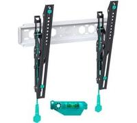 ONKRON Support Mural TV Inclinable pour 32-70 Pouces TV, Accroche TV Mural Inclinable Poids de 60 kg - Support Mural TV Extra Plat VESA 75x75 - VESA 400x400 mm/Fixation Murale TV TM5-BW Noir & Blanc