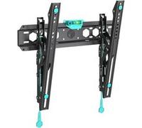 ONKRON Support TV Mural Inclinable 32" - 70" , Accroche Television jusqu'à 60 kg - Universel VESA 400x400 / Fixation Murale Inclinaison 12° TM5-B Noir noir G