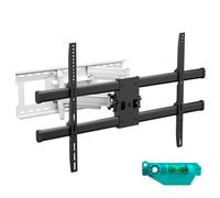 ONKRON Support TV Mural Orientable et Inclinable pour 42""-120"", jusqu'à 100 kg, VESA 200x100-1000x600, Noir et Blanc M10-BW