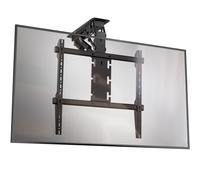 ONKRON Support TV Plafond Motorisé 50""-75"" jusqu’à 40 kg VESA 200x200 - 600x600 Accroche Electrique Pliable Noir N3LE-B