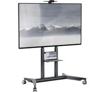 ONKRON Support TV roulettes 55-90 Pouces, 75 kg, Max VESA 800x600, TS1871-G