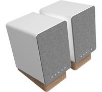 Onkyo Creator Series GX-10DB Powered Monitors, White - 3" woofer, USB-C, Line/Phono, Optical, Bluetooth 5.3 Le Audio