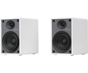 Onkyo Creator Series GX-10DB Powered Monitors, White - 3" woofer, USB-C, Line/Phono, Optical, Bluetooth 5.3 Le Audio